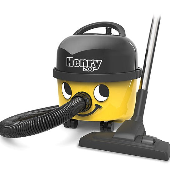 Numatic Henry 200 Keltainen tilaustuote, Ammatti imuri, kestävä imuri.