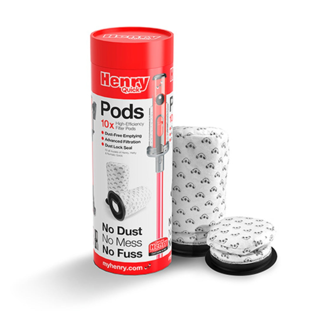Pölypussi Henry Quick 10kpl paketissa