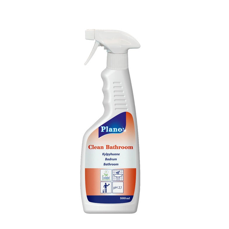 Plano Clean Bathroom Spray 500ml suihkukaappien, pesualtaiden, hanojen puhdistukseen
