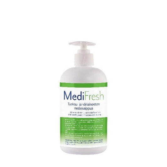 MediFresh  500ml Tuoksu- ja väriaineeton nestesaippua