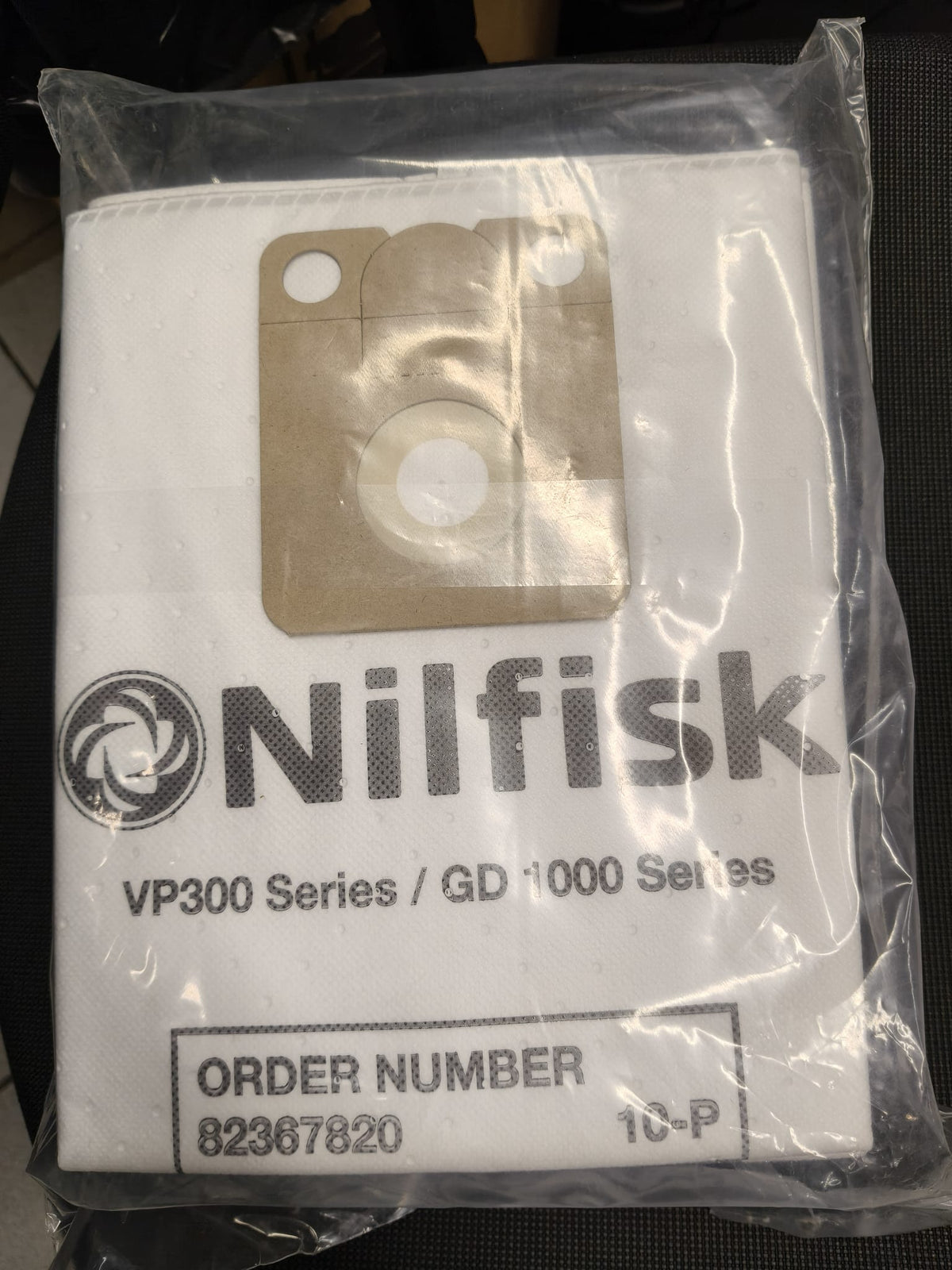 Nilfisk VP300 Fleece pölypussi 10 kpl Alkuperäinen