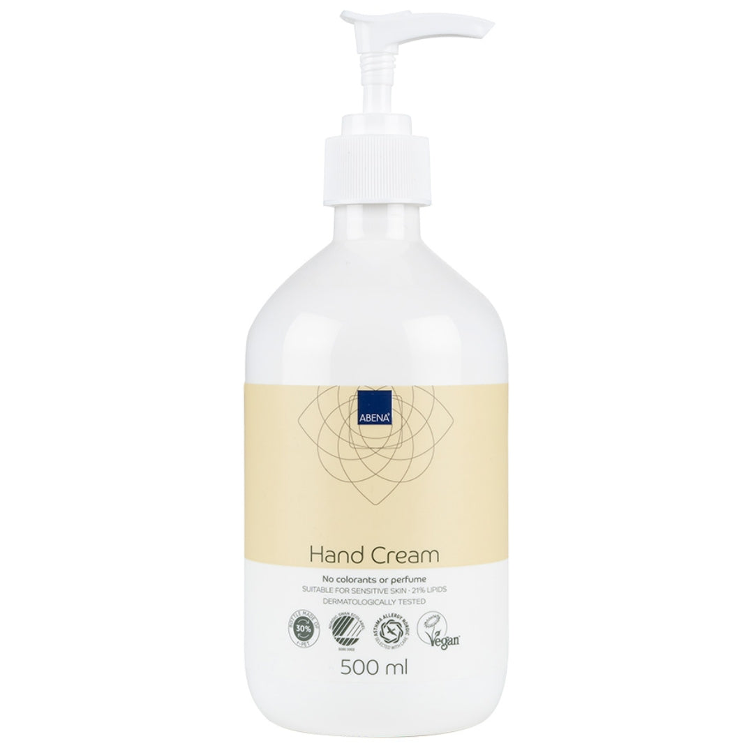 Abena Käsivoide 500ml Pumppupullo Hajusteeton