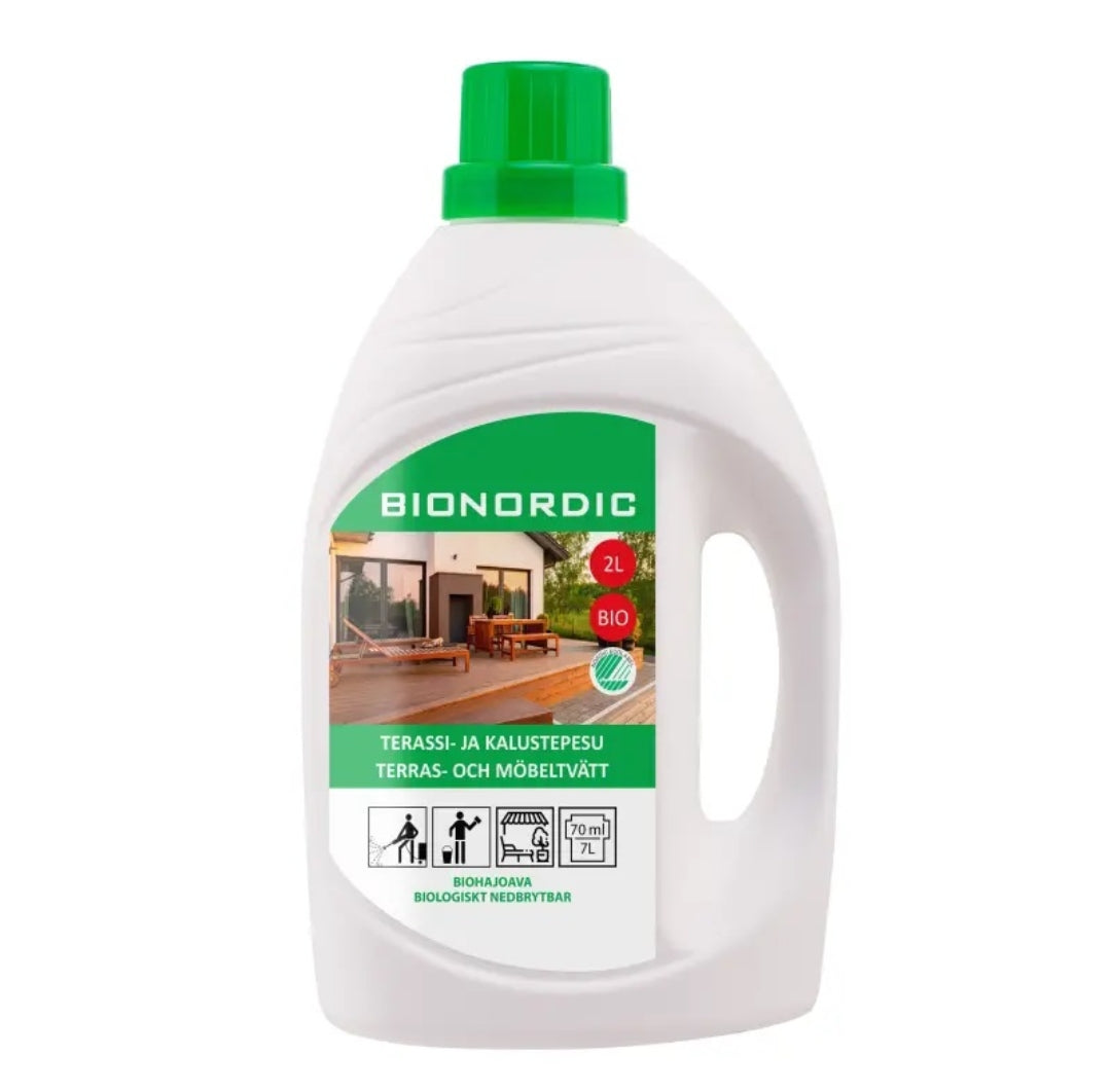 BIONORDIC Terassi- ja Kalustepesuaine 2L