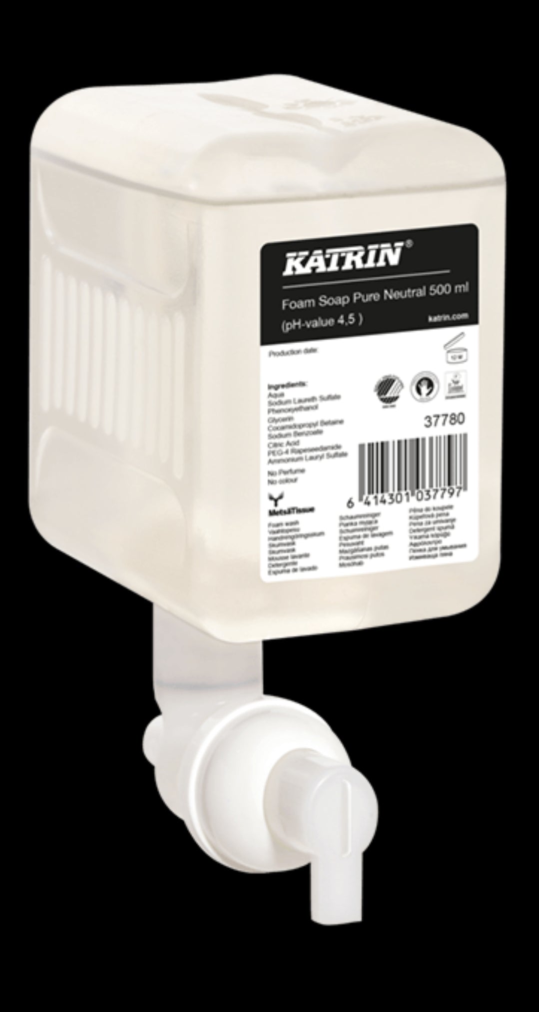 Foam Soap Pure Neutral Vaahtosaippua 500ml 12kpl laatikko