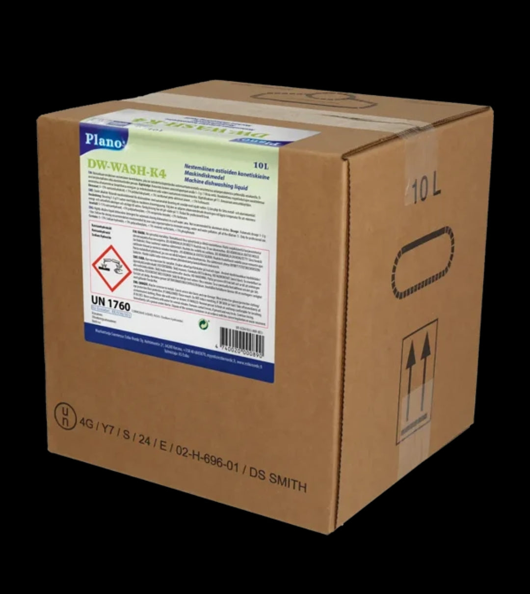 Tiskikoneaine Plano DW-Wash-K4 10 l BIB
turvapakkaus, ympäristömerkitty