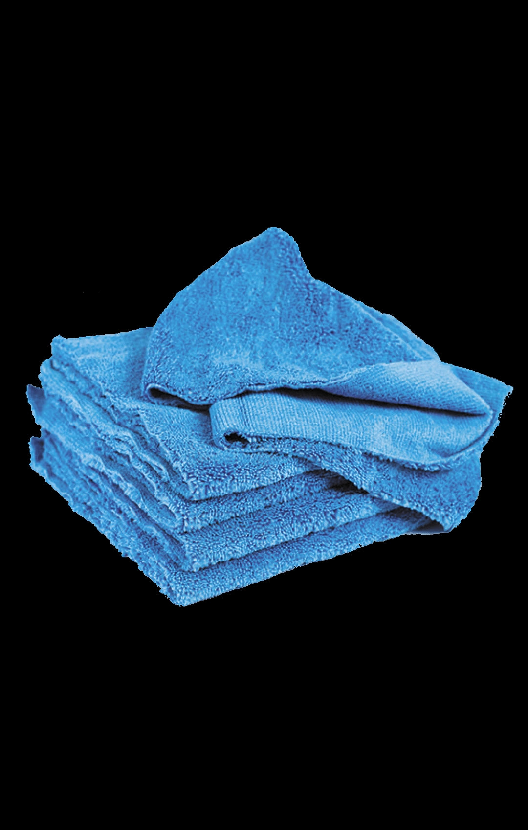 Microfibre Towel Polishing Blue 40x40cm Mikrokuitu Vahaliina, sininen, reunaton