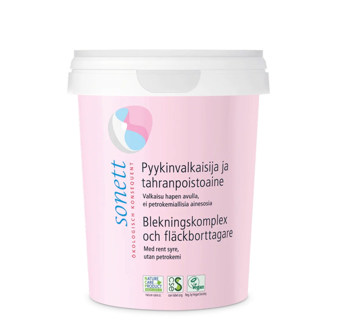 Sonett pyykinvalkaisija ja tahranpoistoaine 450g