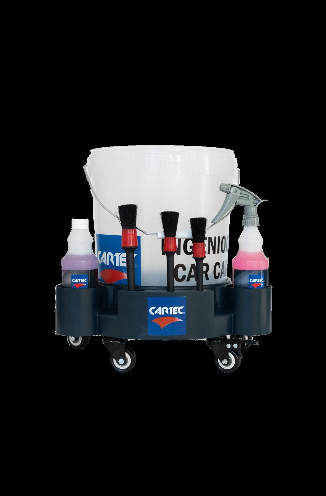 Cartec Bucket Dolly Ämpäriteline Renkailla
