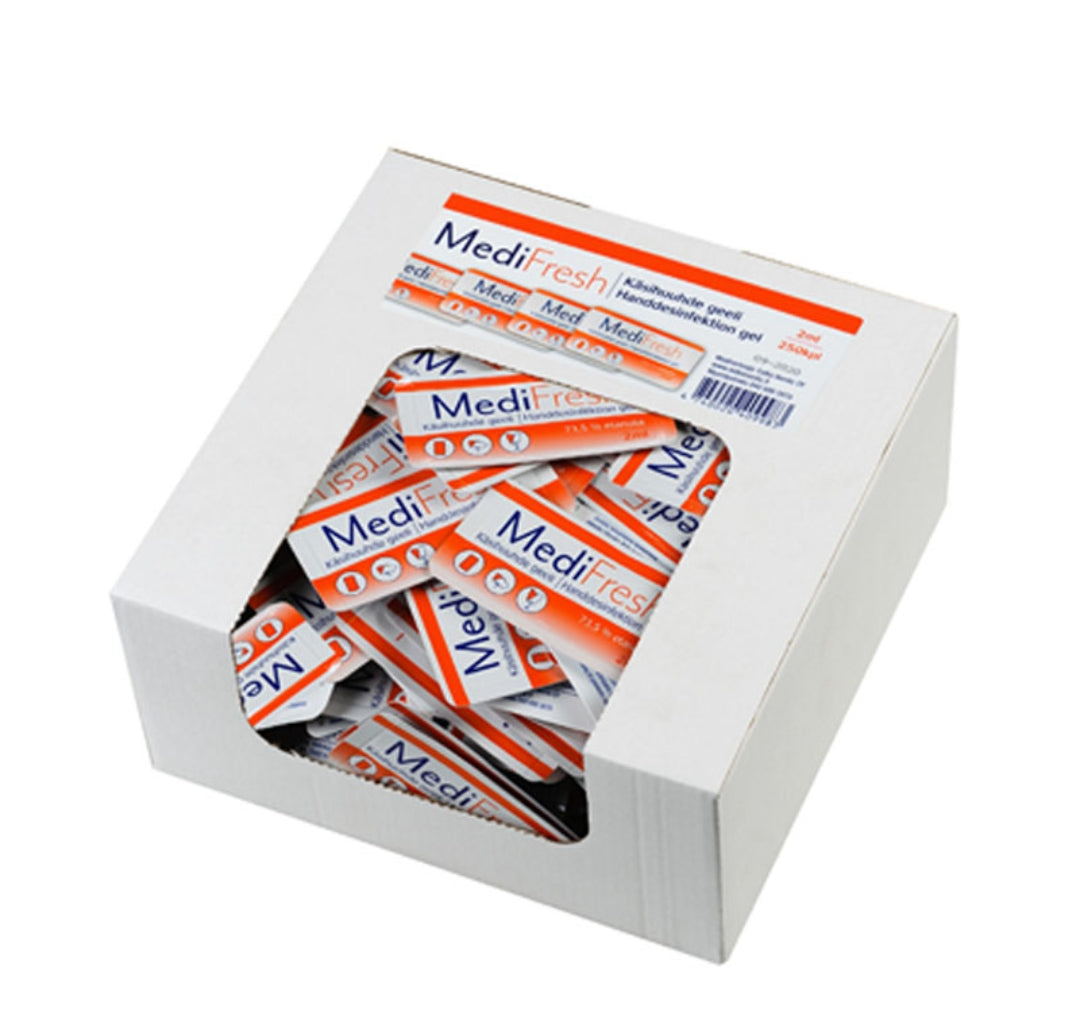 MediFresh Käsihuuhde 2ml Kerta-Annos (250kpl/pkt)