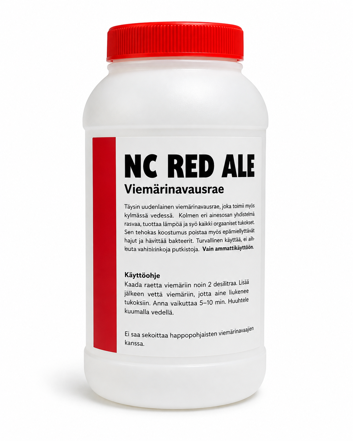 NC RED ALE – Viemärinavausrae 500g