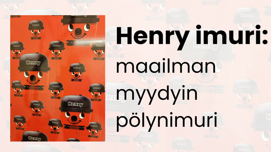 Henry imuri on maailman myydyin pölynimuri