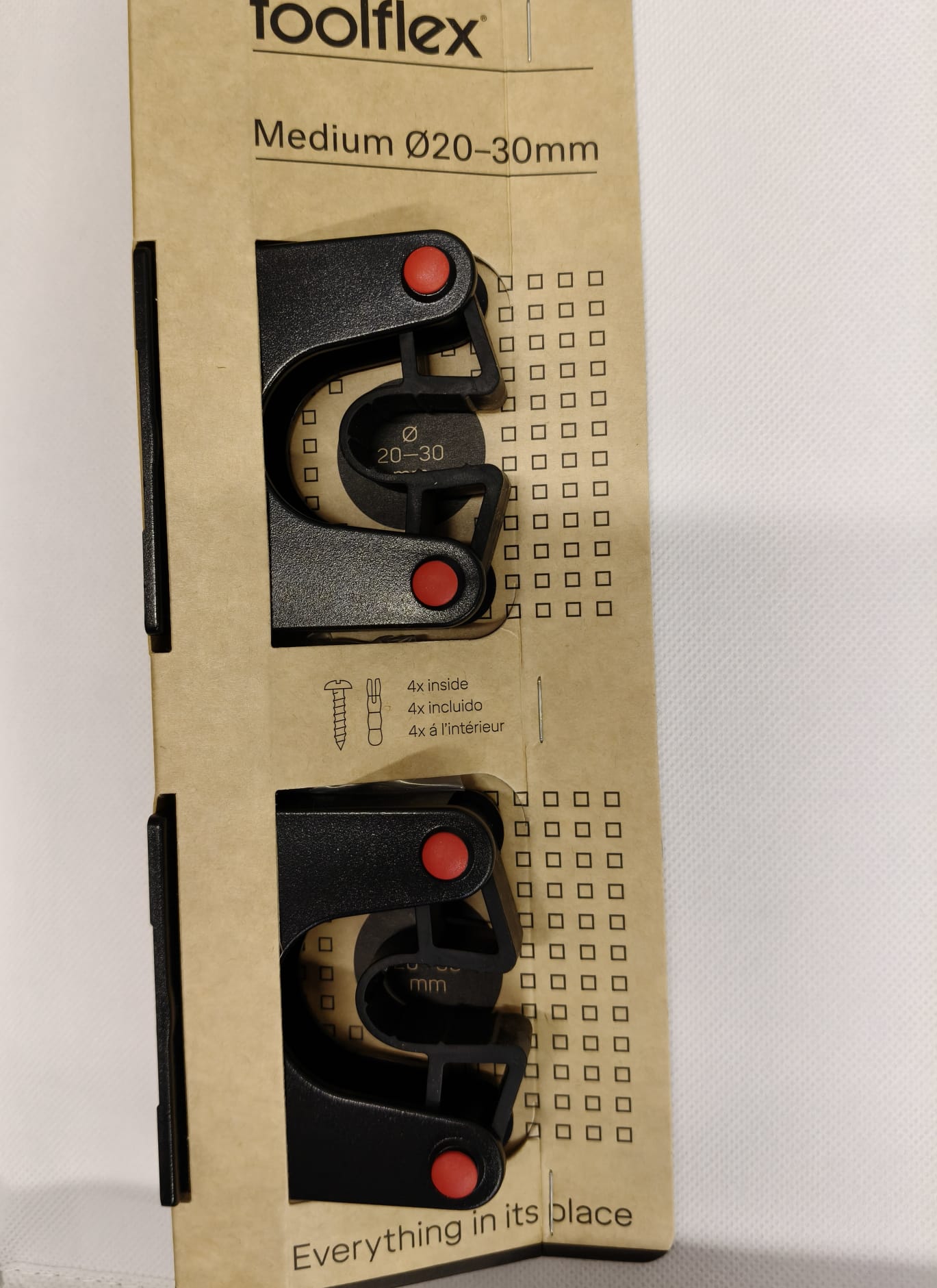 Toolflex pidike kiskoon, medium 20-30mm