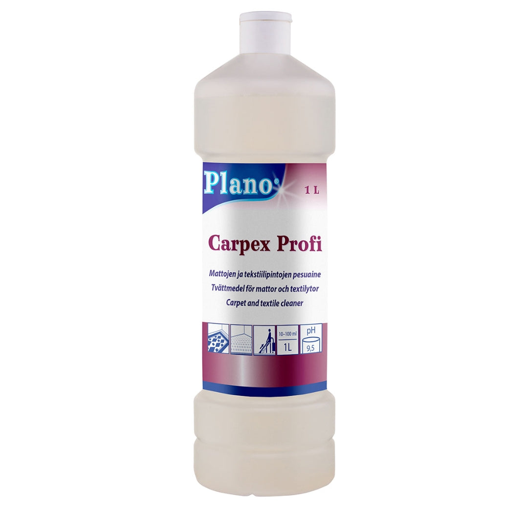 Plano Carpex Profi Mattojen ja Tekstiilipintojen Pesuaine 1L