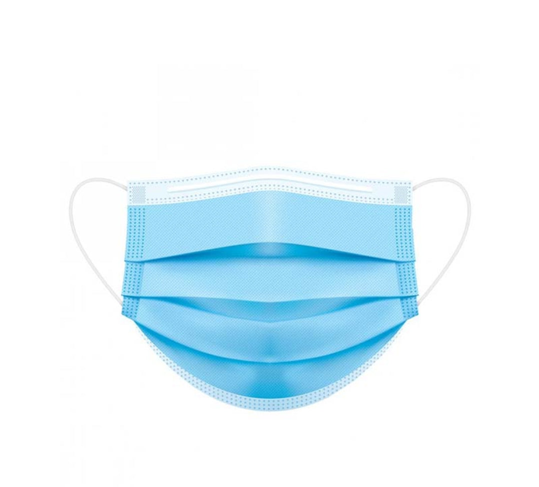 Abena Hengityssuoja, 3-Kerrosta, Sininen 50kpl/pk