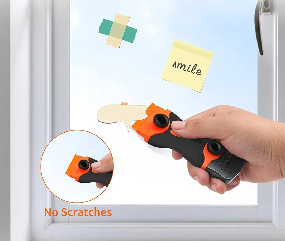 Mini raappa, muovi - ja metalli terällä.