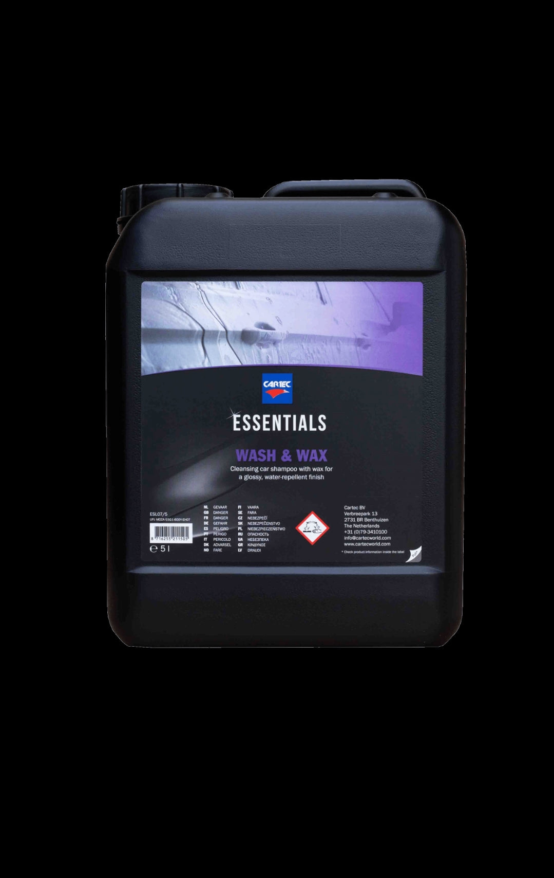 Wash & Wax Shampoo 5ltr