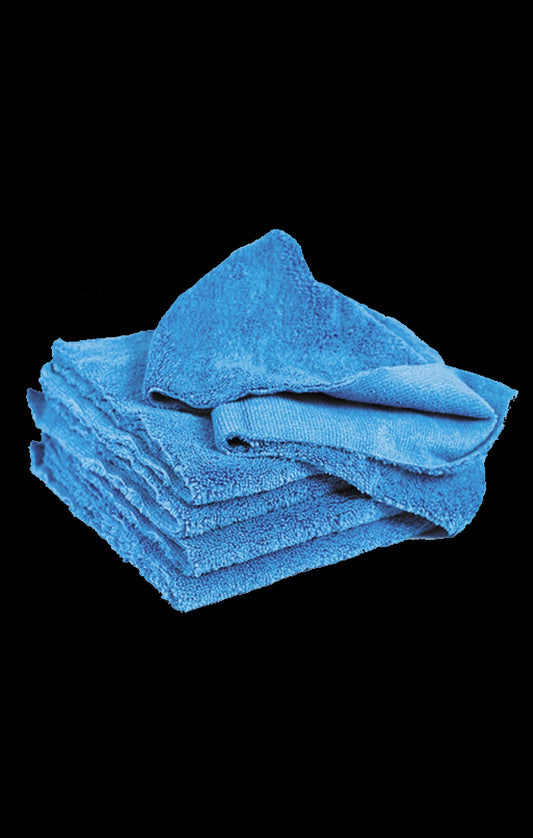 Microfibre Towel Polishing Blue 40x40cm Mikrokuitu Vahaliina, sininen, reunaton