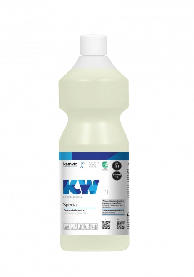 KW SPECIAL 1L, Tehokas puhdistusaine ylläpito- ja peruspuhdistukseen