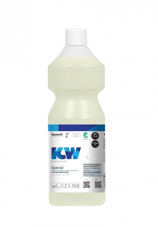 KW SPECIAL 1L, Tehokas puhdistusaine ylläpito- ja peruspuhdistukseen