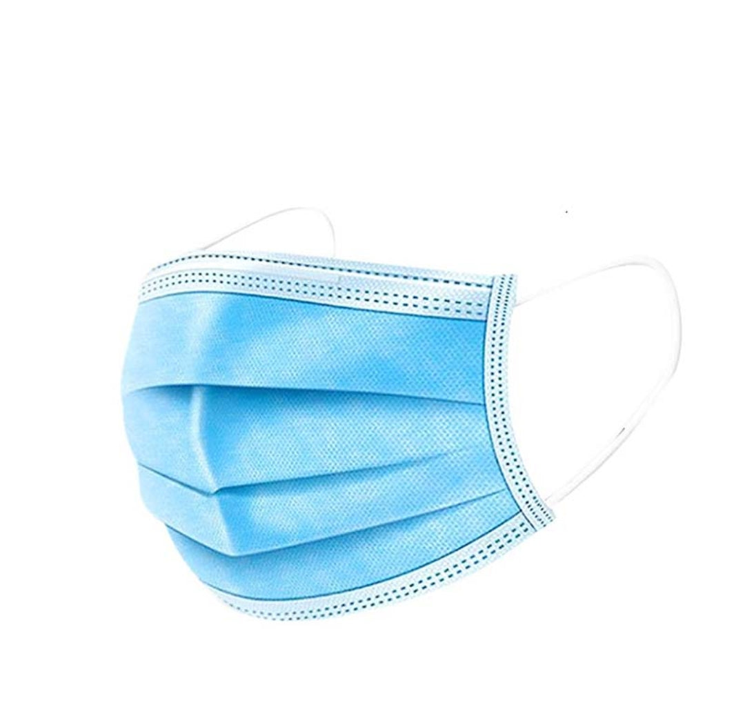 Abena Hengityssuoja, 3-Kerrosta, Sininen 50kpl/pk