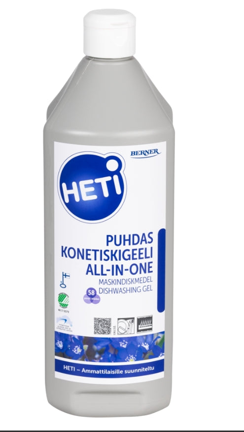 HETI Puhdas Konetiskigeeli All-in-One 1L