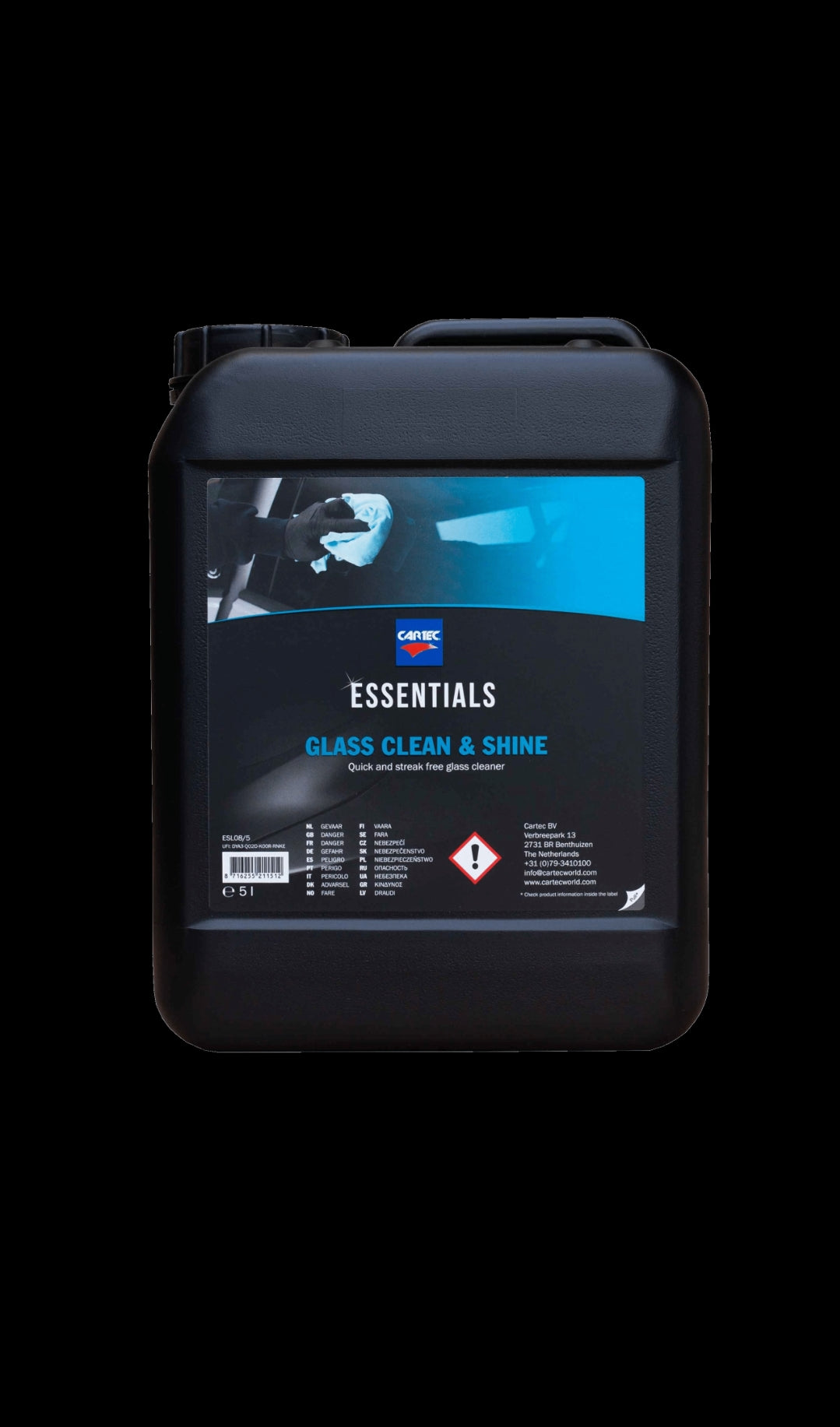 Glass Clean & Shine 5ltr